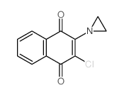 1,4-Naphthalenedione,2-(1-aziridinyl)-3-chloro- picture