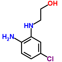 2-[(2-Amino-5-chlorophenyl)amino]ethanol Structure