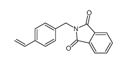 2-[(4-ethenylphenyl)methyl]isoindole-1,3-dione structure