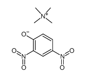 tetramethylammonium 2,4-dinitrophenolate Structure