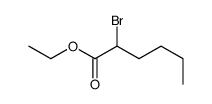 Ethyl 2-bromohexanoate Structure