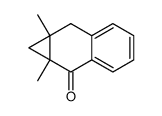 1,6-Dimethyl-3,4-benzobicyclo<4.1.0>hept-3-en-2-on Structure