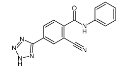 2-cyano-N-phenyl-4-(2H-tetrazol-5-yl)benzamide Structure