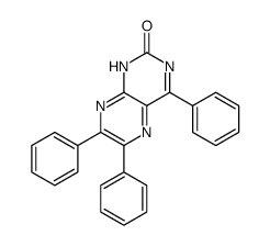 4,6,7-triphenyl-3H-pteridin-2-one Structure