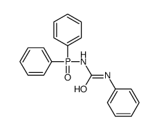 1-diphenylphosphoryl-3-phenylurea Structure