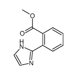 2-(1H-imidazol-2-yl)-benzoic acid methyl ester结构式