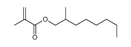 2-methyloctyl 2-methylprop-2-enoate结构式