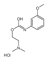 2-[(3-methoxyphenyl)carbamoyloxy]ethyl-dimethylazanium,chloride结构式