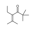 4-Hexen-3-one,4-ethyl-2,2,5-trimethyl-结构式