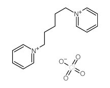 1-(5-pyridin-1-ium-1-ylpentyl)pyridin-1-ium,perchlorate结构式
