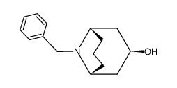 (3-endo)-9-苄基-9-氮杂双环[3.3.1]壬烷-3-醇结构式