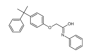 N-phenyl-2-[4-(2-phenylpropan-2-yl)phenoxy]acetamide Structure