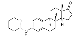 3-O-(tetrahydropyran-2-yl)-estrone Structure