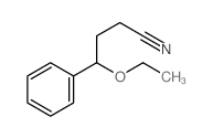 Benzenebutanenitrile, g-ethoxy- structure