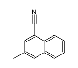 3-methylnaphthalene-1-carbonitrile结构式