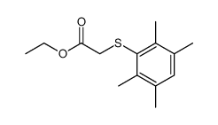 2,3,5,6-Tetramethylphenylthio-ethylacetat Structure