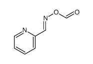 [(E)-pyridin-2-ylmethylideneamino] formate Structure