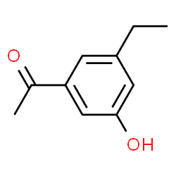 Ethanone, 1-(3-ethyl-5-hydroxyphenyl)- (9CI)结构式