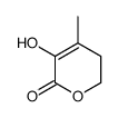 5-hydroxy-4-methyl-2,3-dihydropyran-6-one结构式