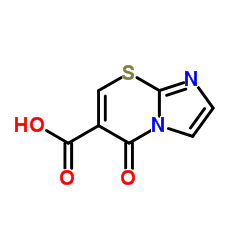 6-carboxyimidazo[2,1-b][1,3]thiazin-5-one结构式