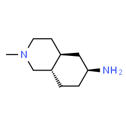 6-Isoquinolinamine,decahydro-2-methyl-,(4aalpha,6beta,8abeta)-(9CI)结构式
