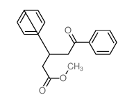 Benzenepentanoicacid, d-oxo-b-phenyl-, methyl ester结构式