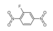 2,5-dinitrofluorobenzene Structure