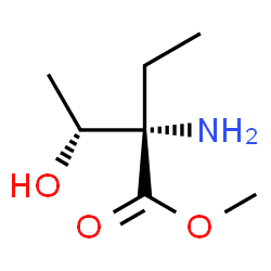 L-Threonine,2-ethyl-,methyl ester (9CI) Structure