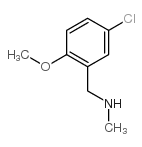 n-(5-chloro-2-methoxybenzyl)-n-methylamine structure