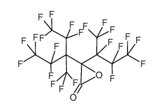 perfluoro-[(1-ethyl-1-methylpropyl)(1-methylpropyl)]ethanolide结构式