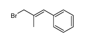 (E)-(3-bromo-2-methylprop-1-en-1-yl)benzene Structure