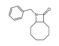 9-benzyl-9-azabicyclo[6.2.0]decan-10-one结构式
