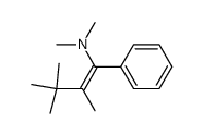(Z)-N,N,2,3,3-pentamethyl-1-phenylbut-1-en-1-amine Structure