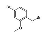4-bromo-1-(bromomethyl)-2-methoxybenzene structure