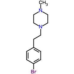 1-[2-(4-Bromophenyl)ethyl]-4-methylpiperazine Structure