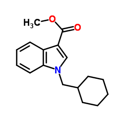 methyl-1-(cyclohexylmethyl)-1H-indole-3-Carboxylate Structure