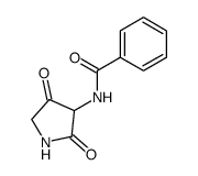 3-benzoylamino-pyrrolidine-2,4-dione结构式