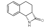 (1S,6S)-4,5-benzo-7-azabicyclo[4.2.0]octan-8-one结构式