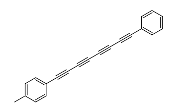 1-methyl-4-(8-phenylocta-1,3,5,7-tetraynyl)benzene Structure
