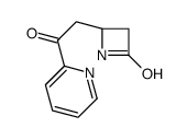 (4R)-4-(2-oxo-2-pyridin-2-ylethyl)azetidin-2-one结构式