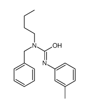 1-benzyl-1-butyl-3-(3-methylphenyl)urea结构式