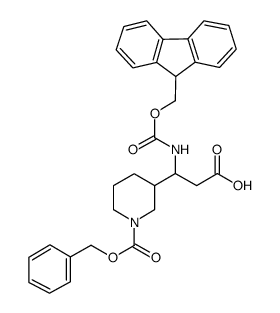 3-N-FMOC-AMINO-3-(3'-CBZ)PIPERIDINE-PROPIONIC ACID picture
