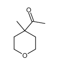 1-(4-methyloxan-4-yl)ethan-1-one structure