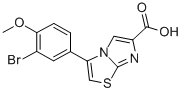 3-(3-bromo-4-methoxyphenyl)imidazo[2,1-b]thiazole-6-carboxylic acid picture