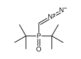 2-[tert-butyl(diazomethyl)phosphoryl]-2-methylpropane Structure