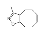 3-methyl-3a,4,5,8,9,9a-hexahydrocycloocta[d][1,2]oxazole Structure