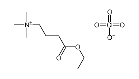 (4-ethoxy-4-oxobutyl)-trimethylazanium,perchlorate结构式