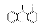 N-(2-fluorophenyl)-N-(2-iodophenyl)methylamine结构式