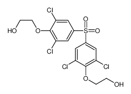 2,2'-[sulphonylbis[(2,6-dichloro-4,1-phenylene)oxy]]bisethanol Structure