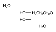 methanol,pentahydrate结构式